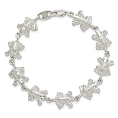 Sterling Silver Frogs Bracelet