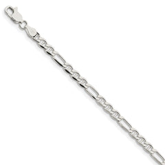 Sterling Silver 3.75mm Figaro Anchor Chain