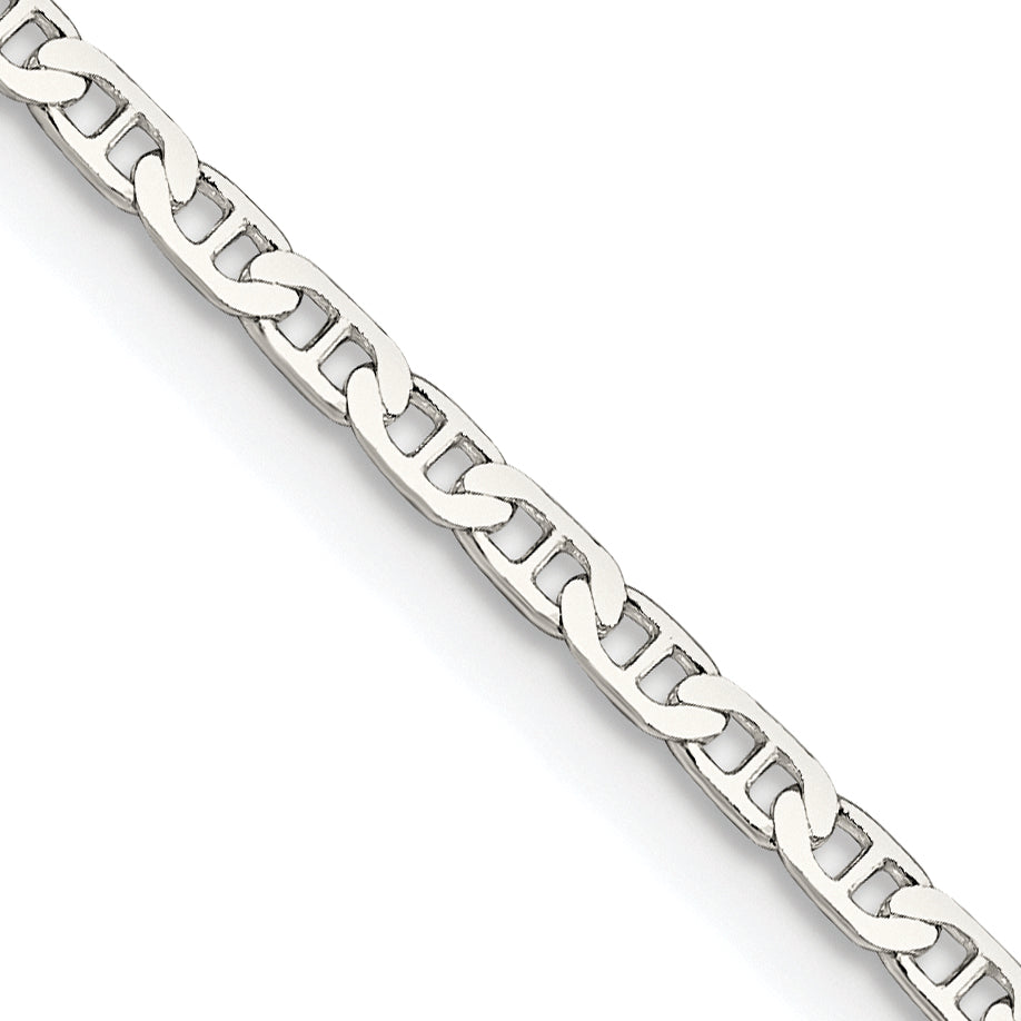 Sterling Silver 2.1mm Flat Anchor Chain