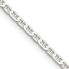 Sterling Silver 2.1mm Flat Anchor Chain