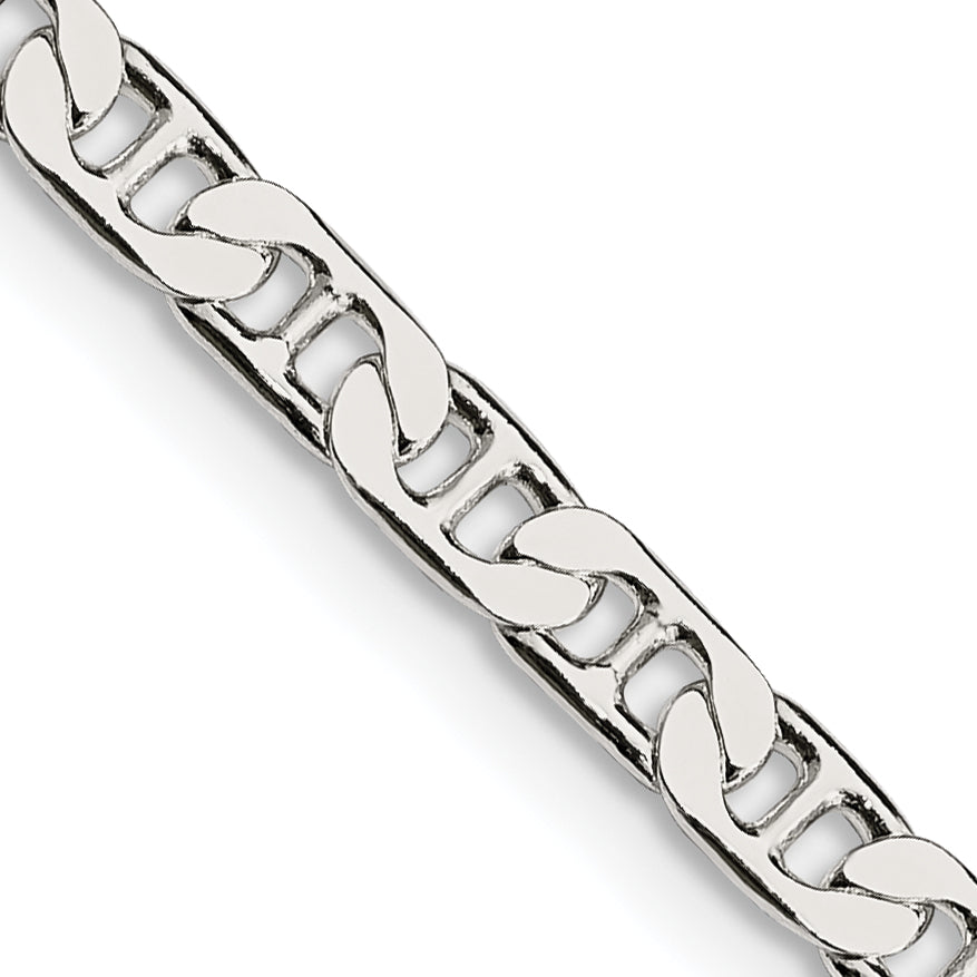 Sterling Silver 3.75mm Flat Anchor Chain