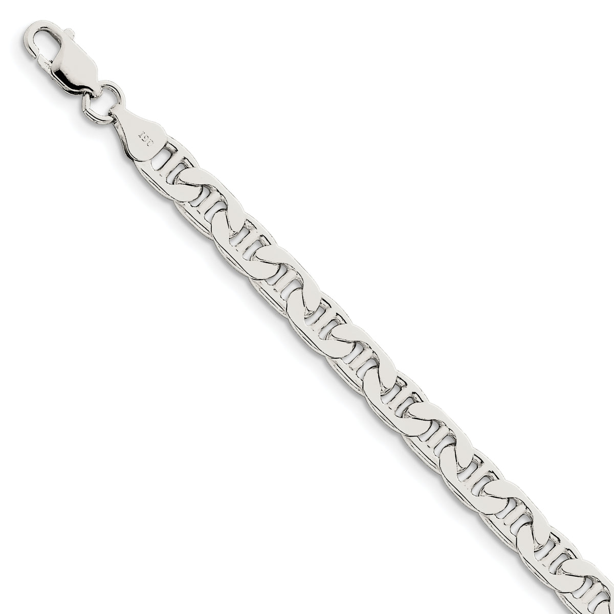 Sterling Silver 6.5mm Anchor Chain