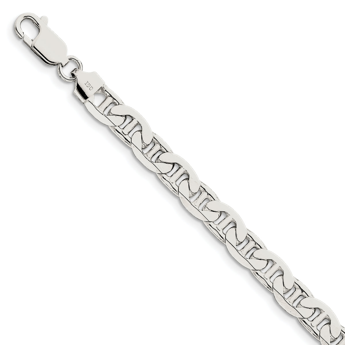 Sterling Silver 7mm Anchor Chain