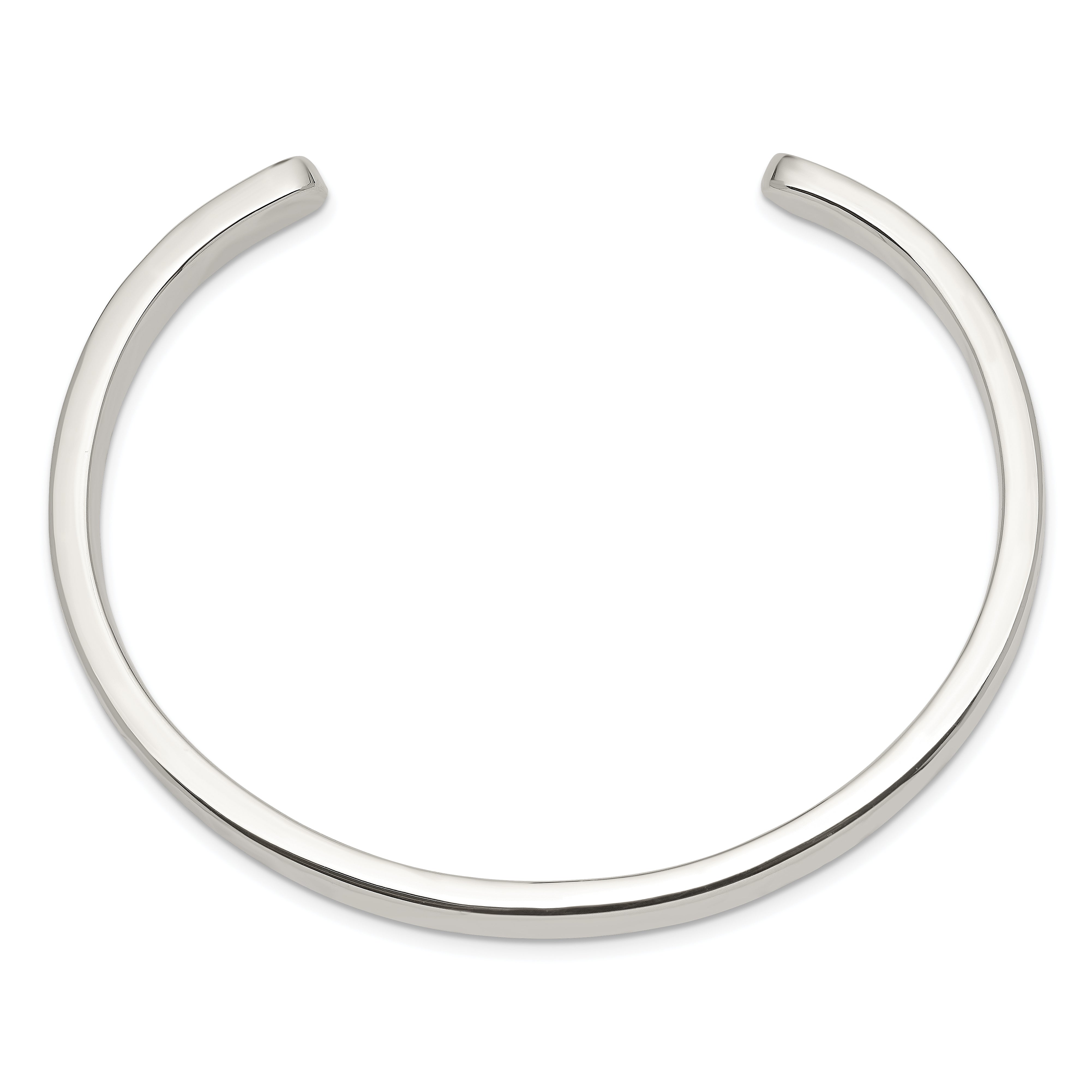 Sterling Silver 5mm Cuff Bangle