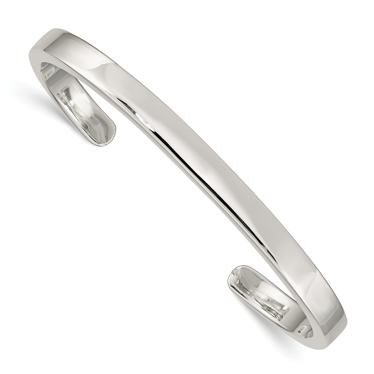 Sterling Silver 5mm Cuff Bangle