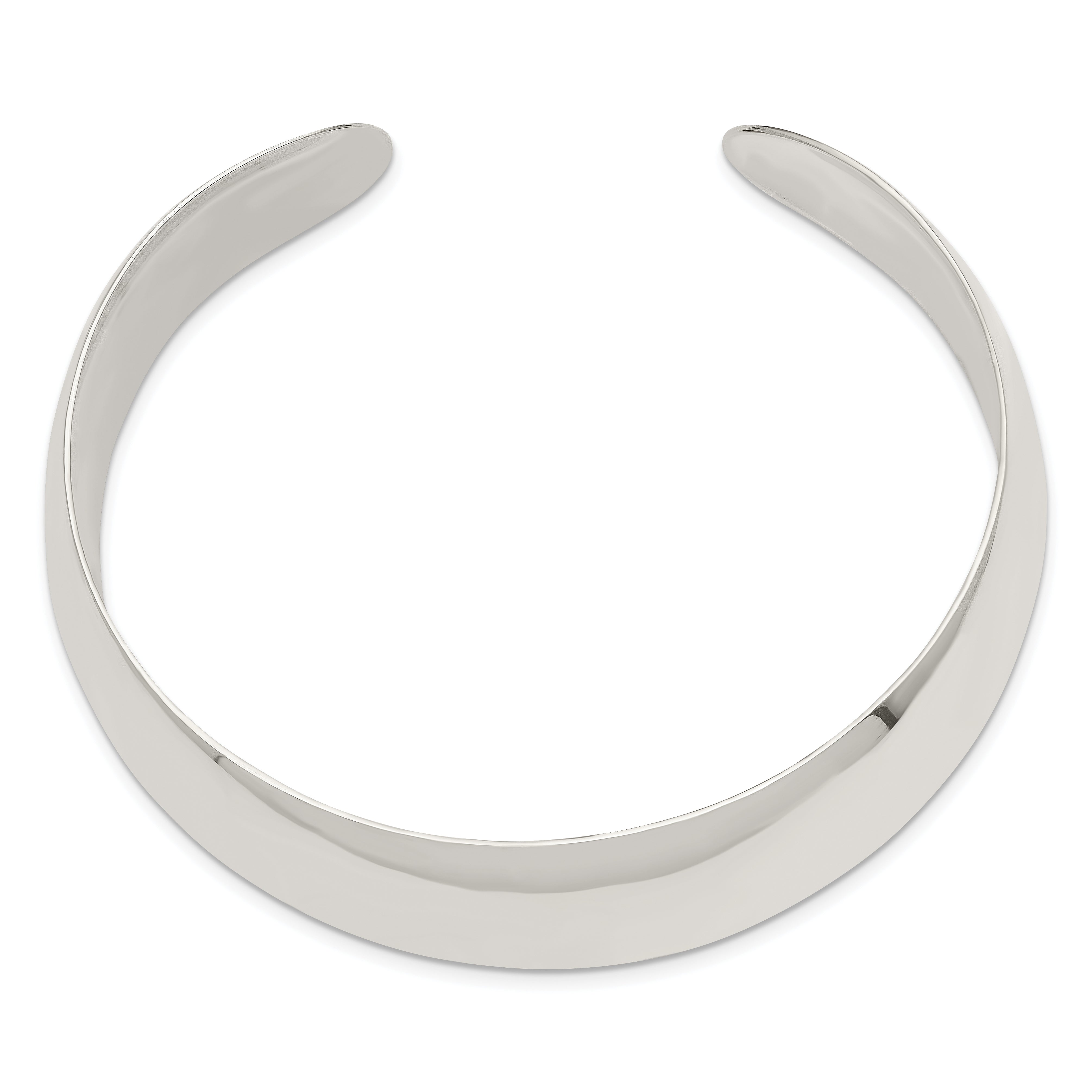 Sterling Silver 21mm Cuff Bangle