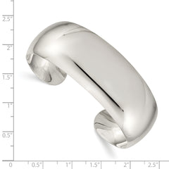 Sterling Silver 21mm Cuff Bangle