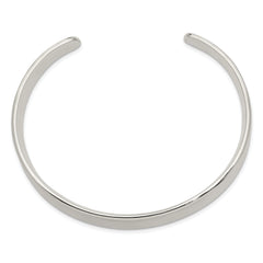 Sterling Silver 10mm Cuff Bangle