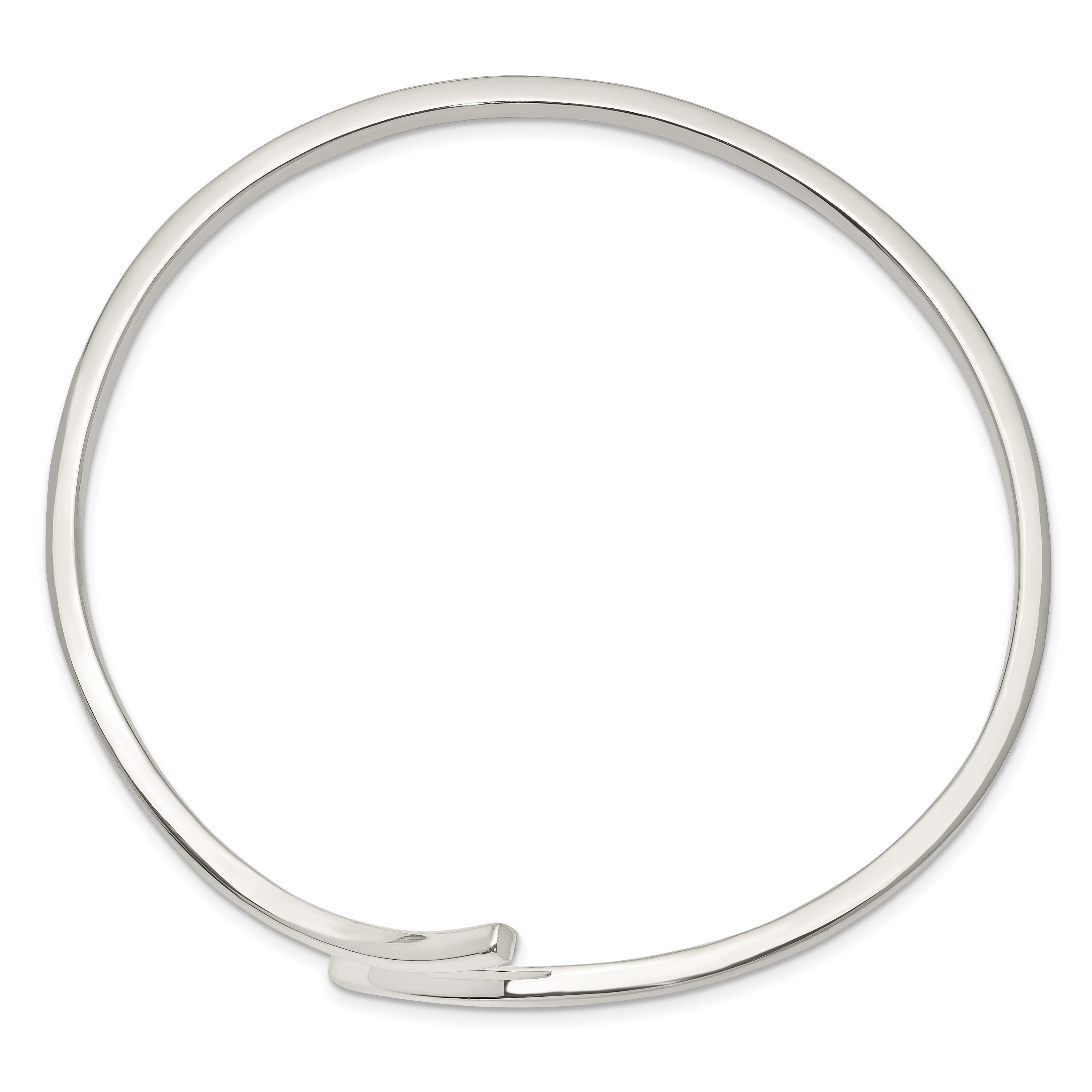 Sterling Silver 2.50mm Flexible Bangle