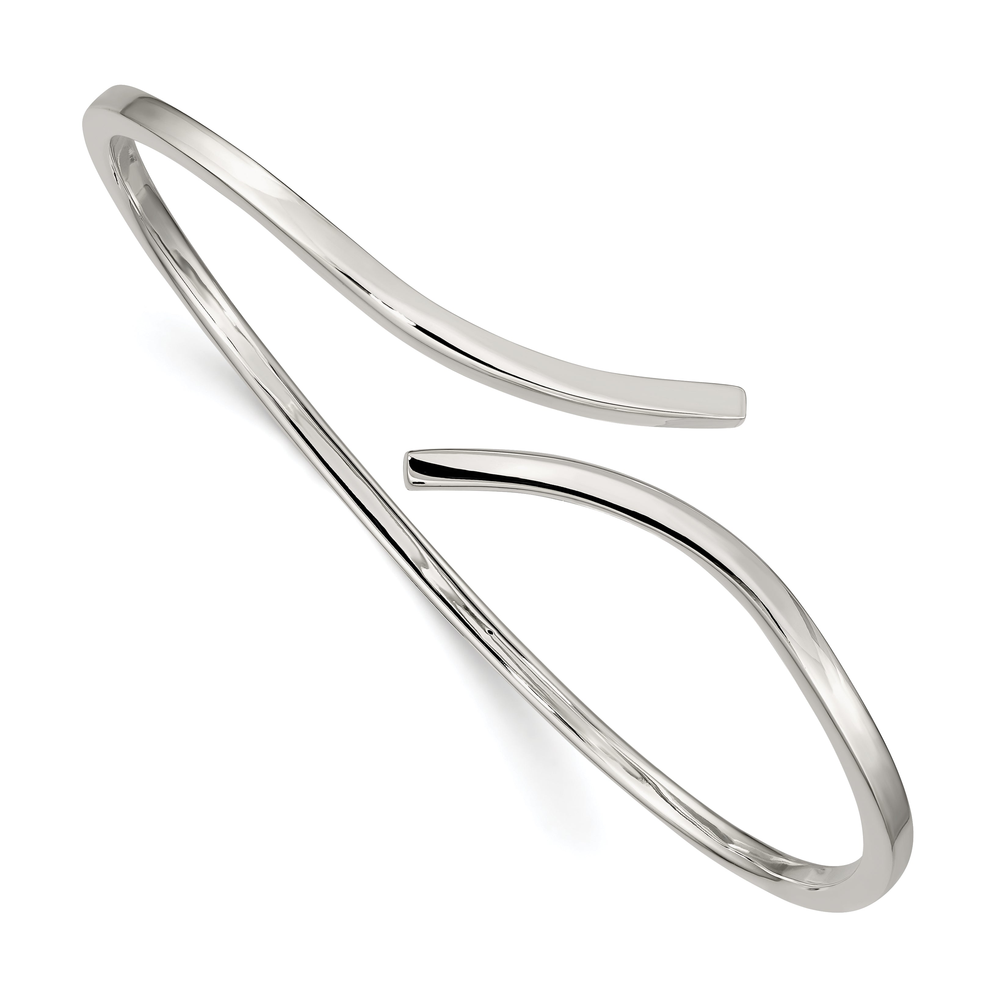 Sterling Silver 2.50mm Flexible Bangle