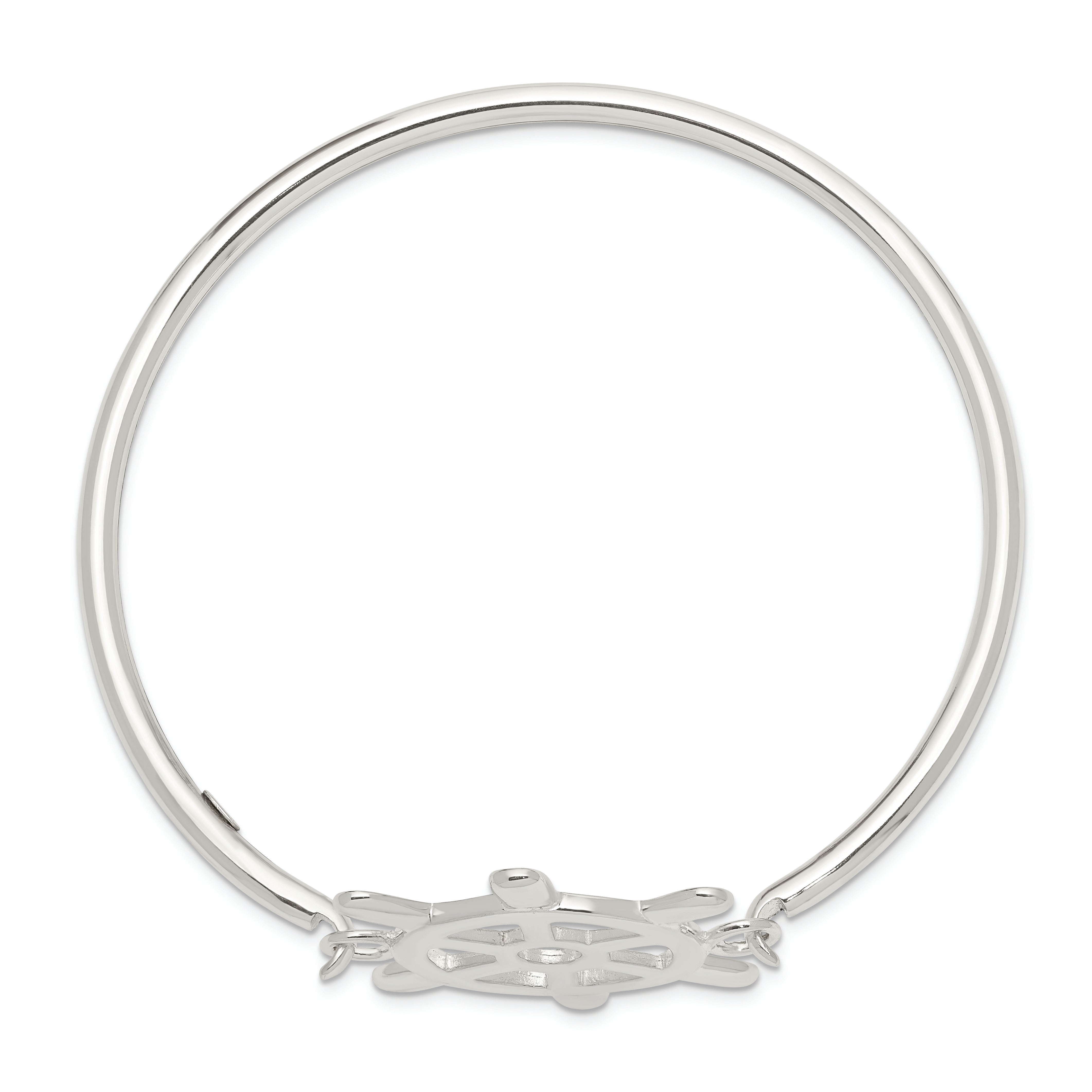 Sterling Silver with Interchangeable Nautical Charms 3.00mm Bangle