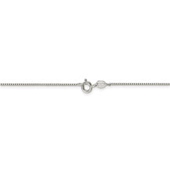 Sophia Jewelers 925 Sterling Silver Box Chain Necklace, Elegant Everyday Shine