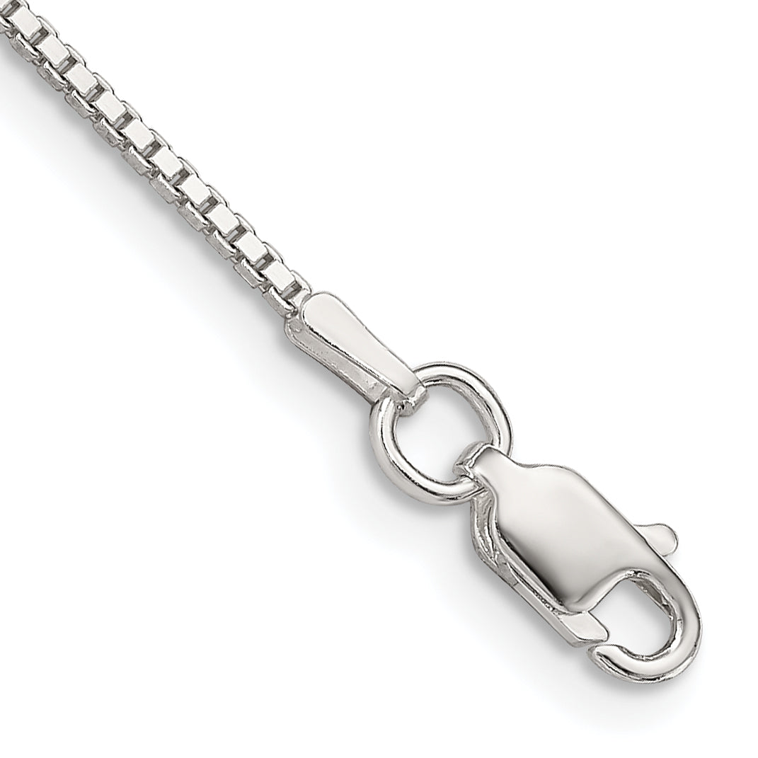 Sterling Silver 1.25mm Box Chain