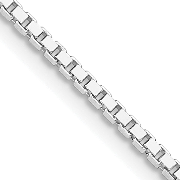 Sterling Silver Rhodium-plated 1.75mm Box Chain