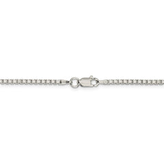 Sterling Silver 1.9mm Box Chain