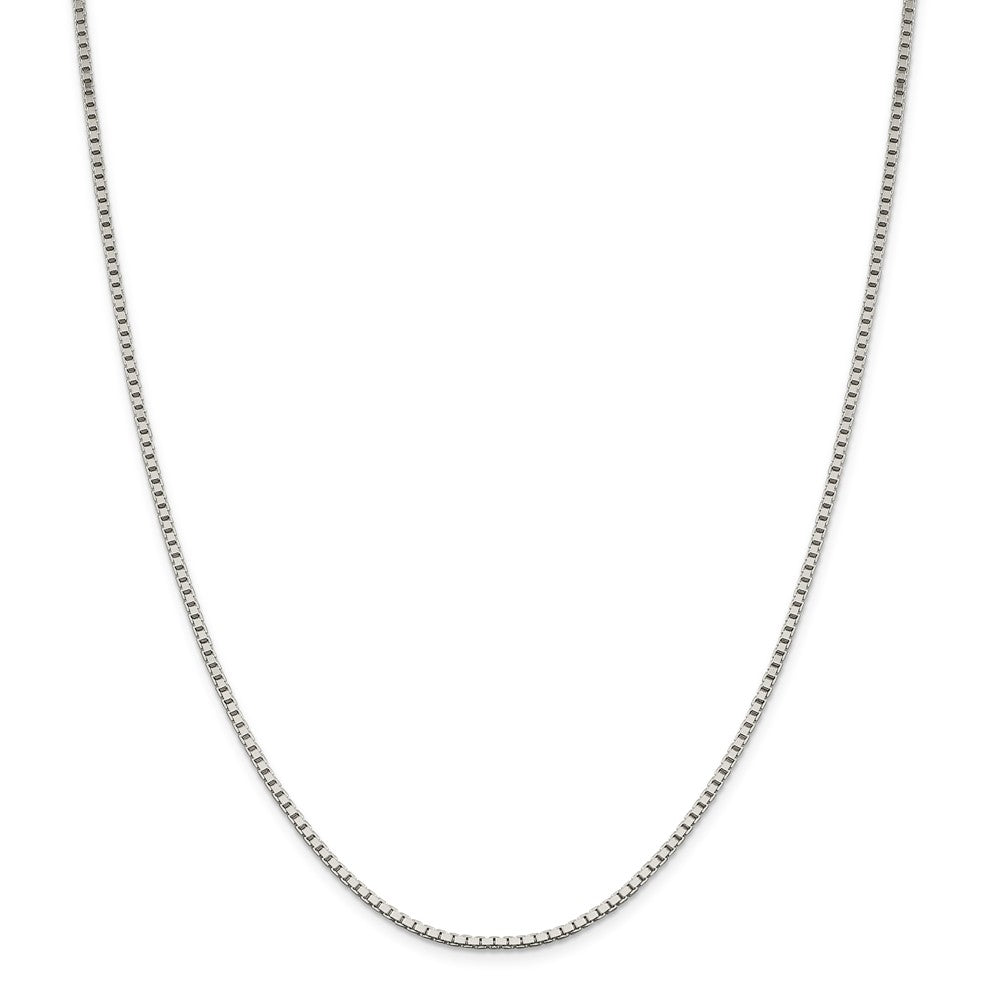 Sterling Silver 1.9mm Box Chain