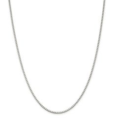 Sterling Silver 2mm Box Chain