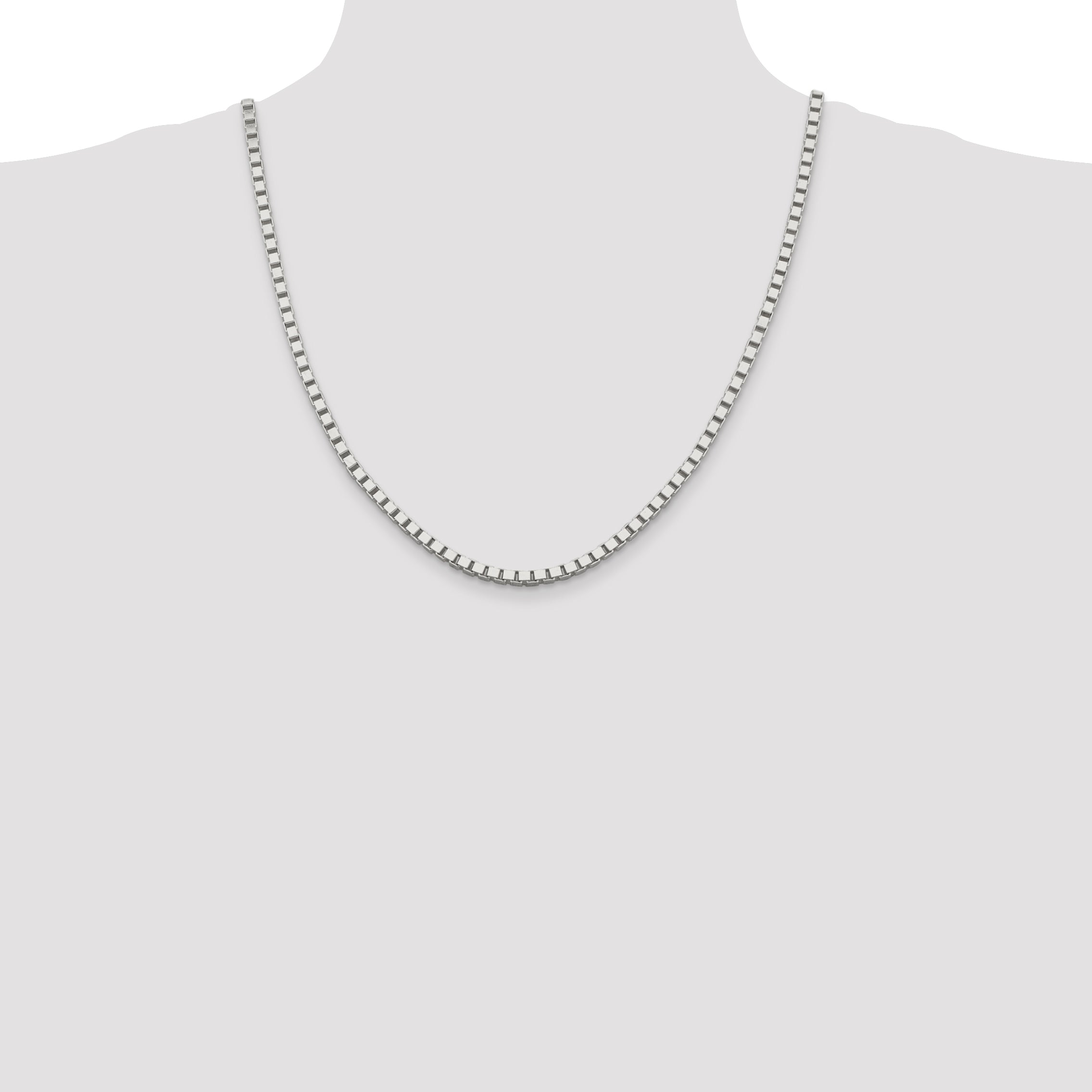 Sterling Silver 3.75mm Box Chain