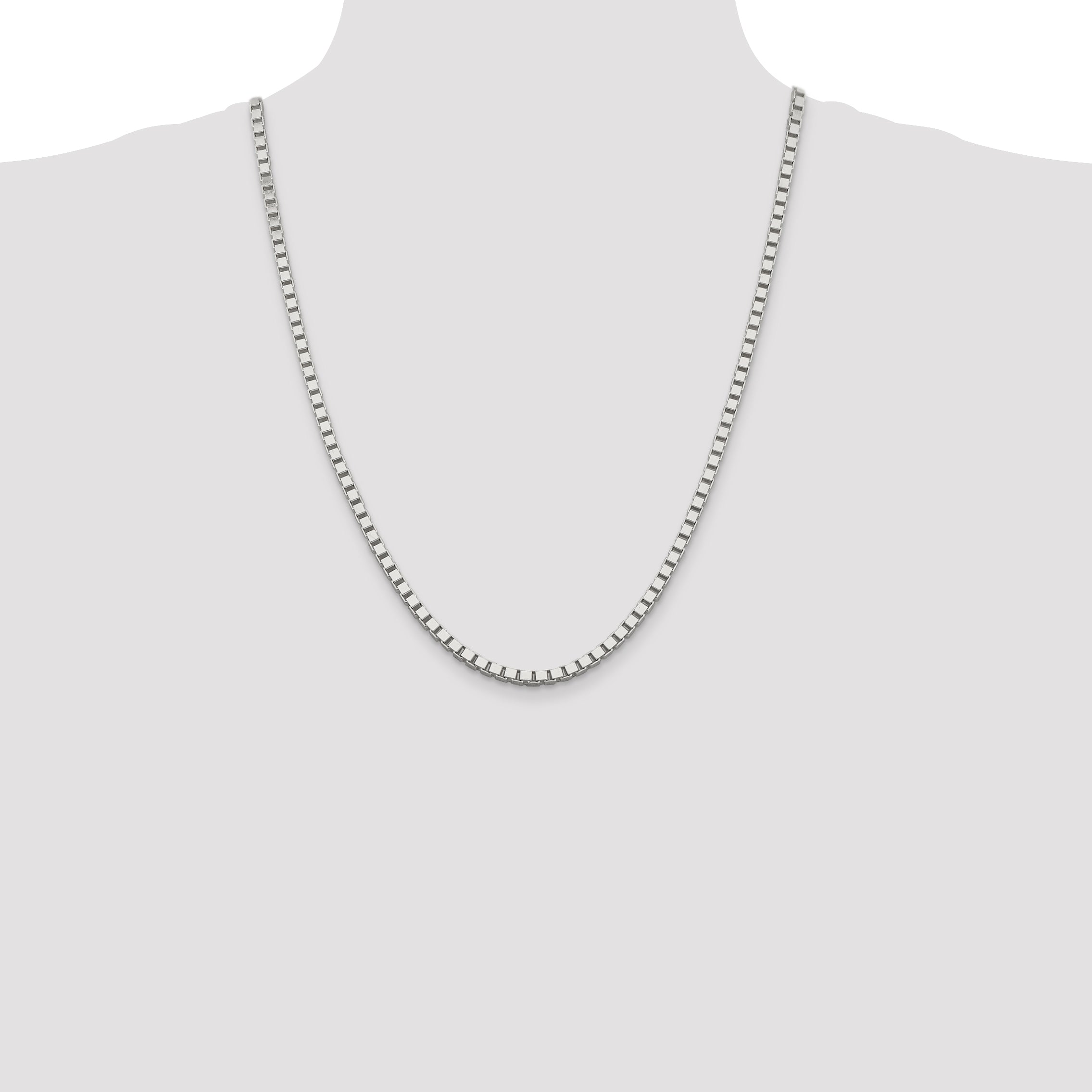 Sterling Silver 3.75mm Box Chain