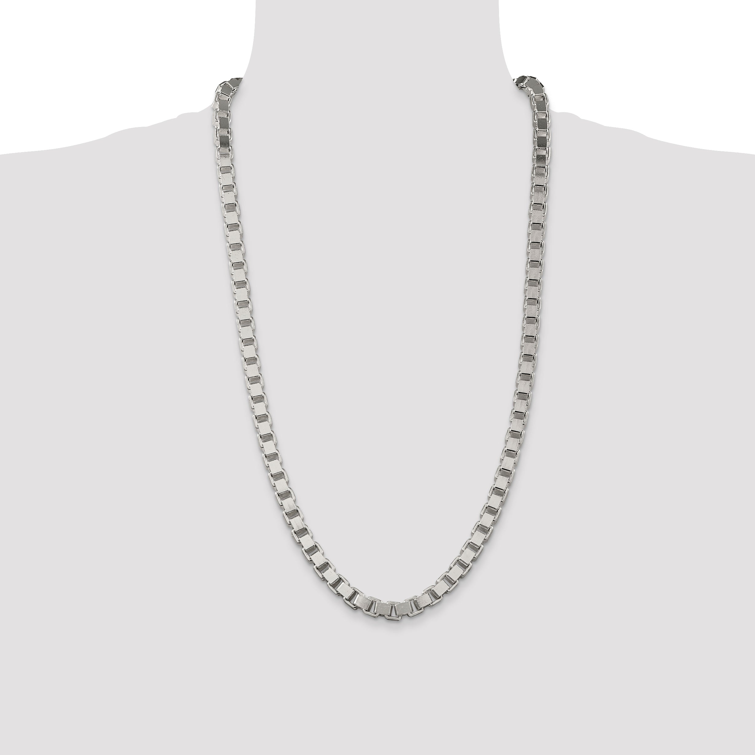 Sterling Silver 7mm Box Chain