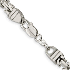 Sterling Silver 6mm Byzantine Chain