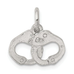 Sterling Silver Handcuffs Charm