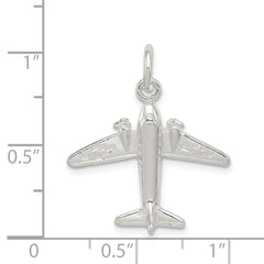 Sterling Silver Jet Charm