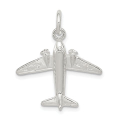 Sterling Silver Jet Charm