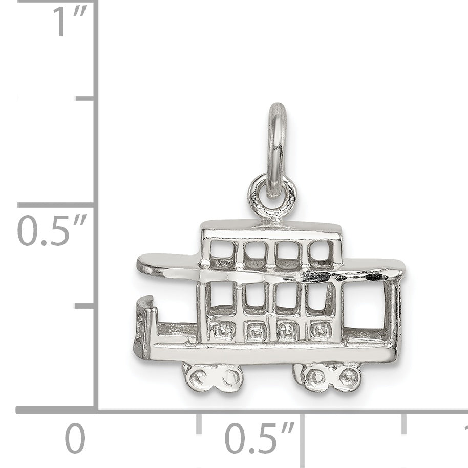 Sterling Silver Caboose Charm