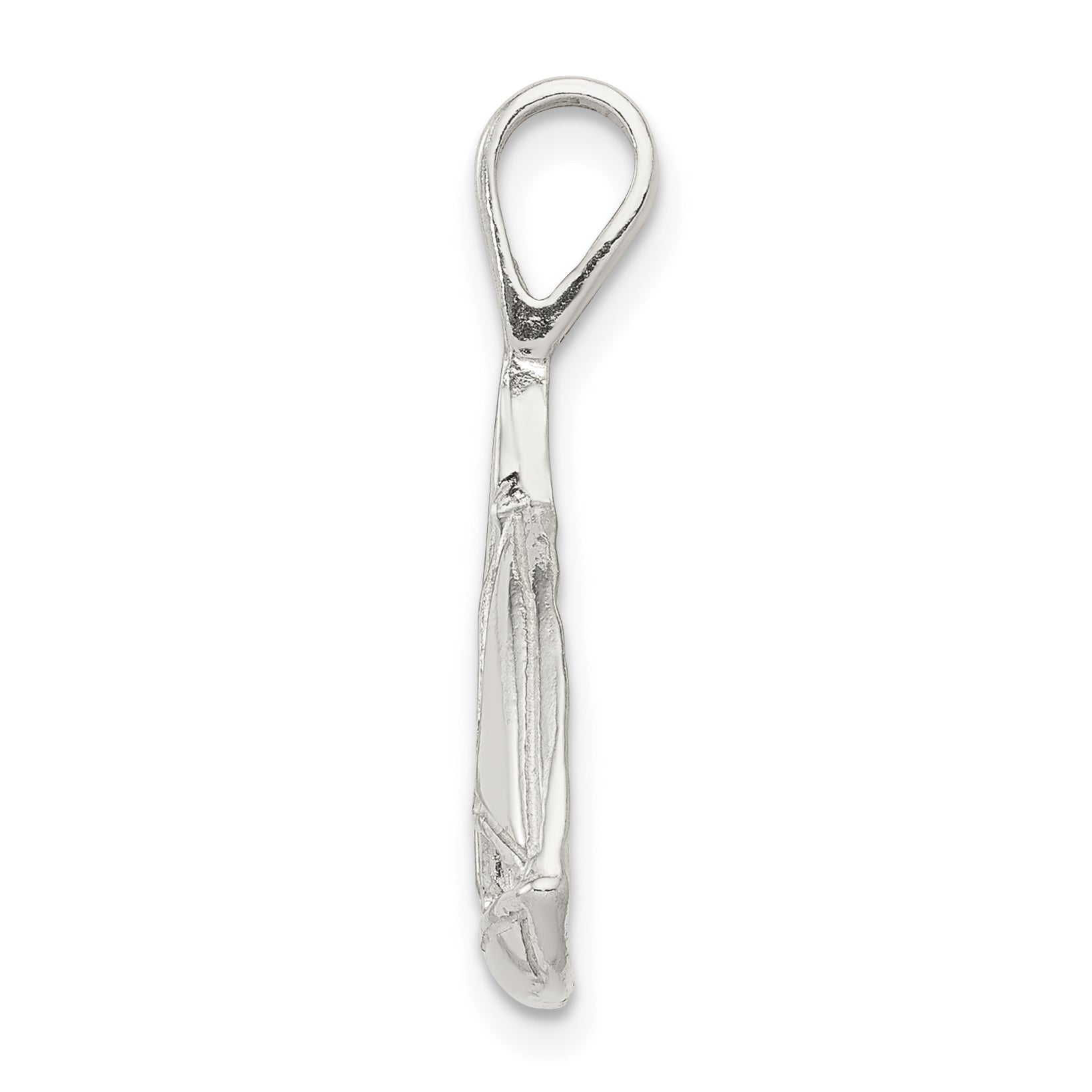 Sterling Silver 925 Sailboat Charm with Polished Anti-Tarnish Finish