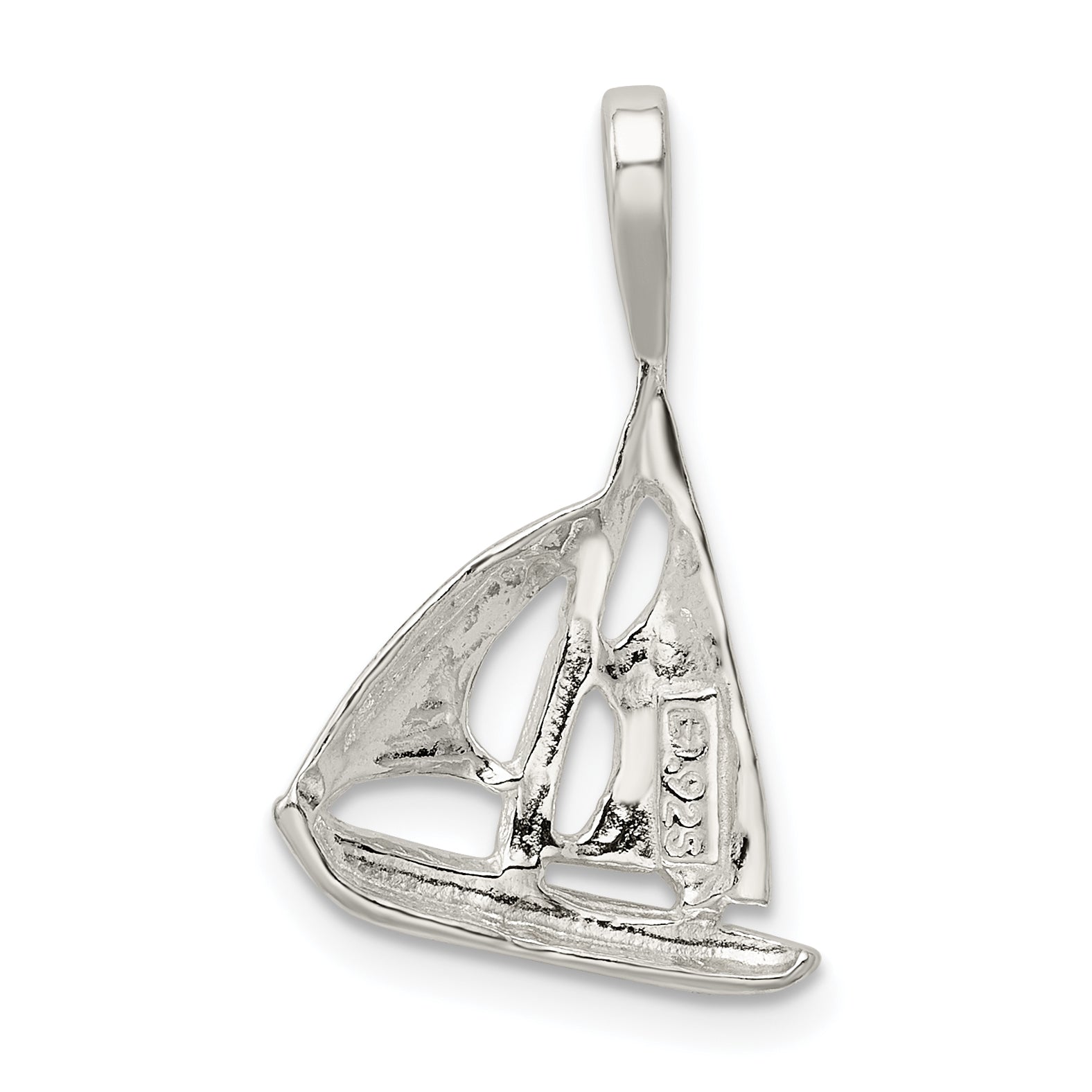 Sterling Silver Sailboat Charm