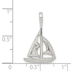 Sterling Silver Sailboat Charm