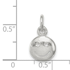 Sterling Silver Smiley Face Charm