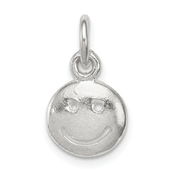 Sterling Silver Smiley Face Charm