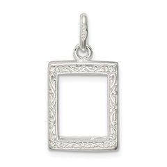 Sterling Silver Picture Frame Charm