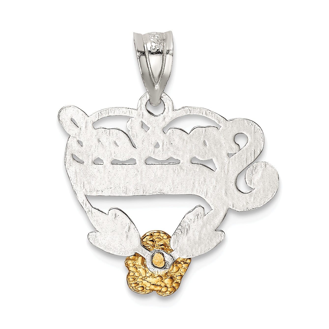 Sterling Silver Special Friend Heart Charm