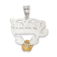 Sterling Silver Special Friend Heart Charm