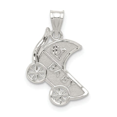 Sterling Silver #1 Baby Charm