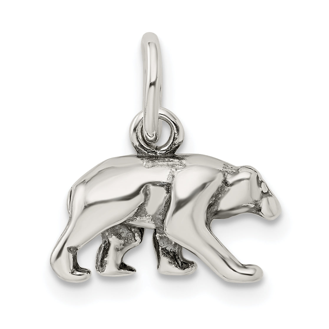 Sterling Silver Bear Charm