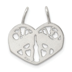 Sterling Silver Mother Daughter 2-piece break apart Charm