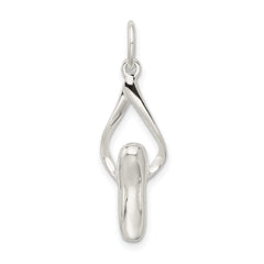 Sterling Silver Ballet Slipper Charm