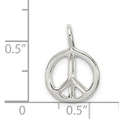 Sterling Silver Peace Charm