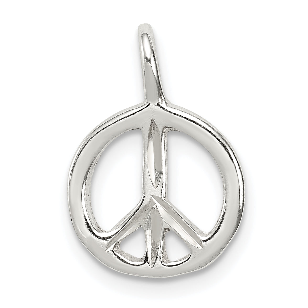 Sterling Silver Peace Charm