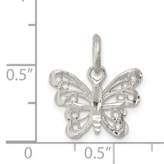 Sterling Silver Butterfly Charm