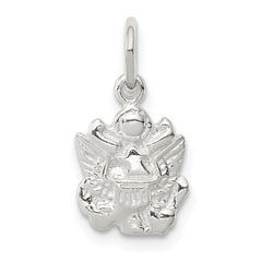 Sterling Silver Army Insignia Charm