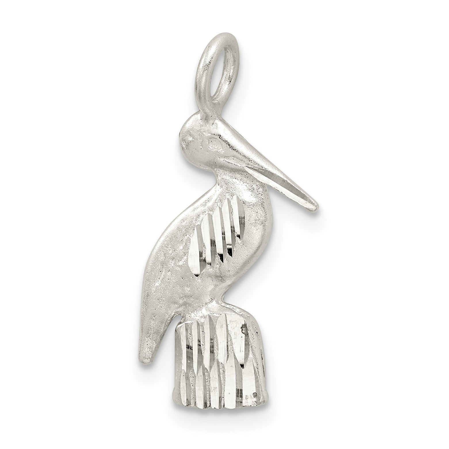 Sterling Silver Pelican Charm