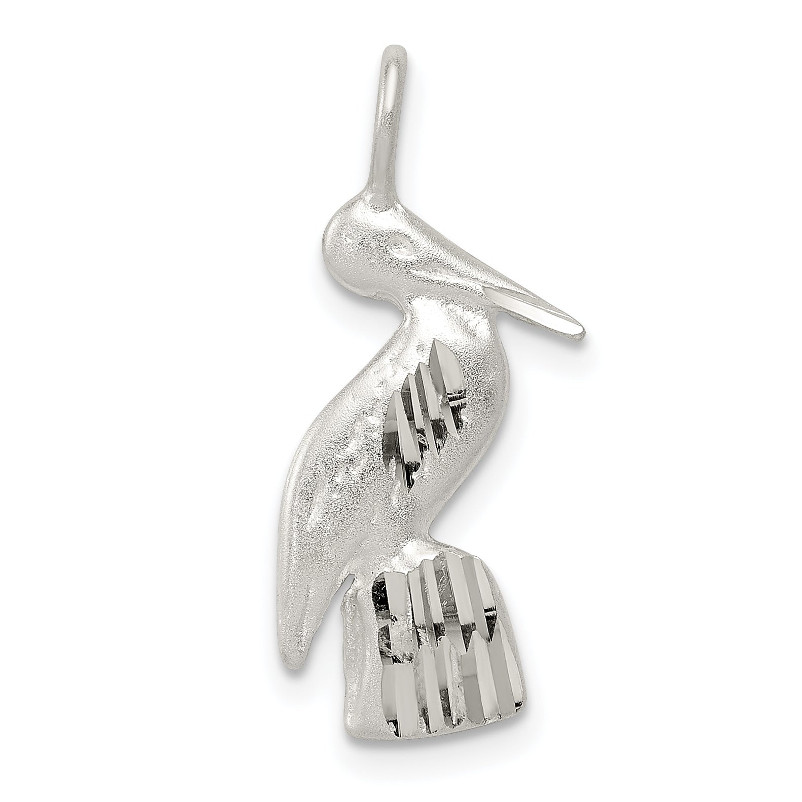 Sterling Silver Pelican Charm