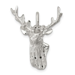 Sterling Silver Deer Head Charm