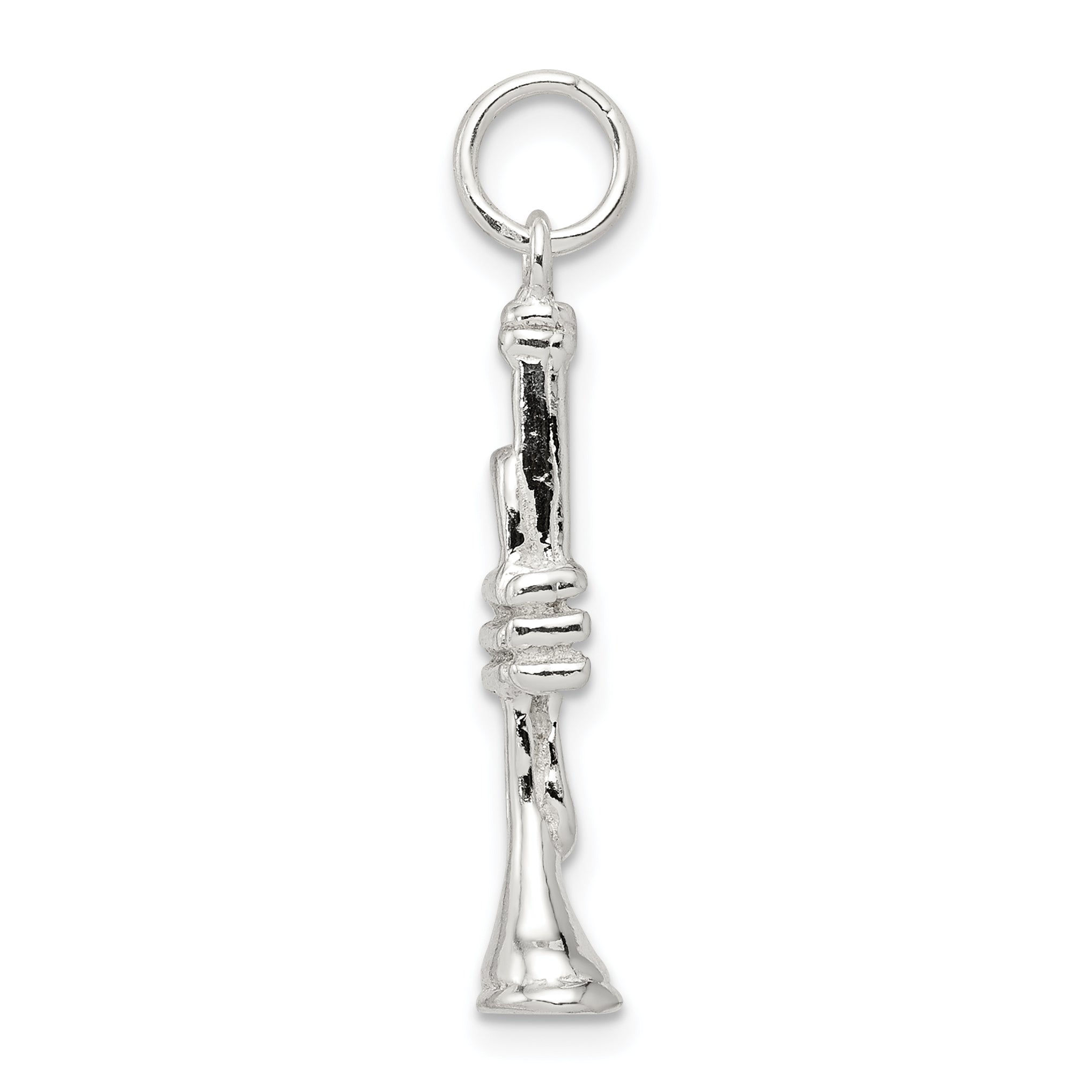 Sterling Silver Trumpet Charm