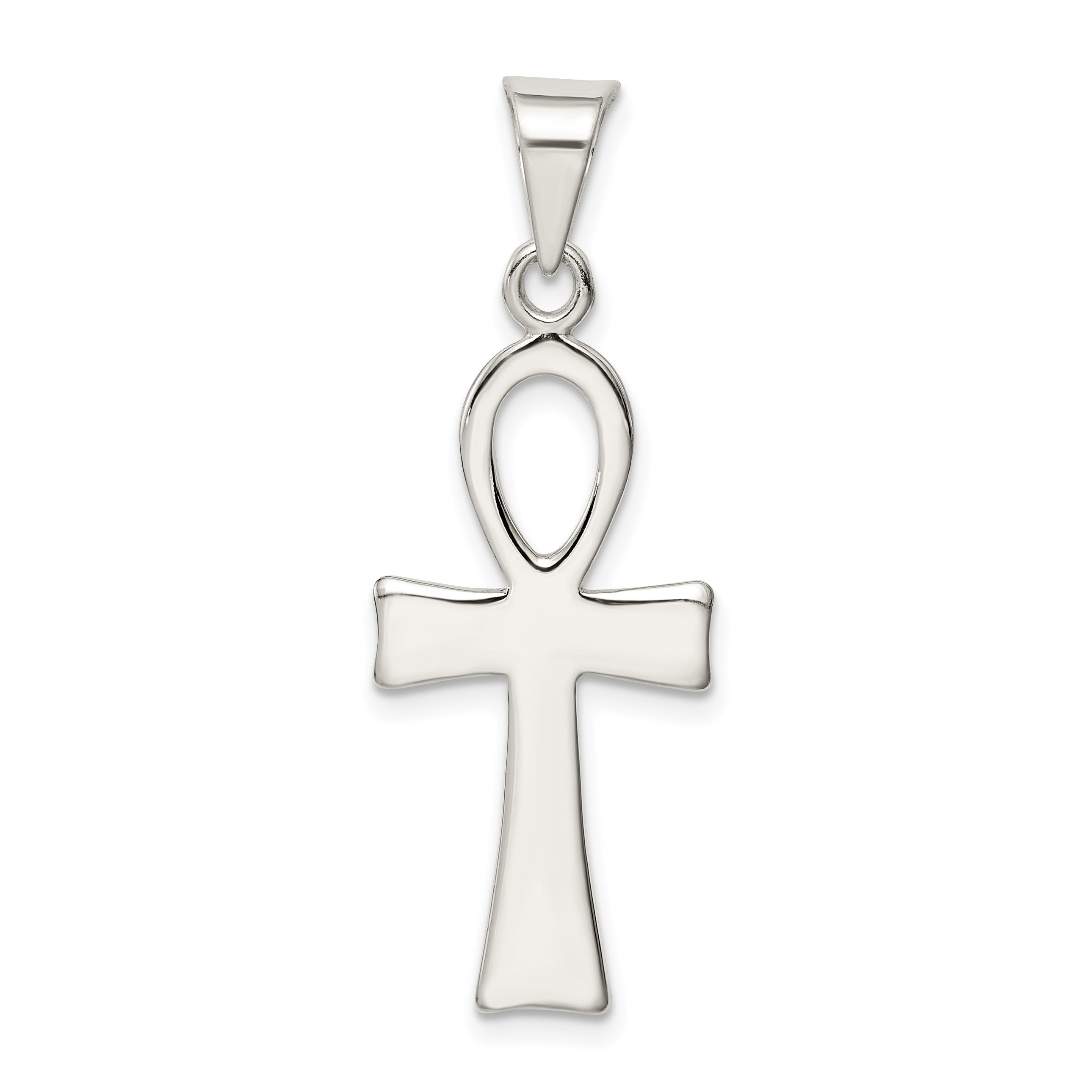 Sterling Silver Ankh Cross Pendant